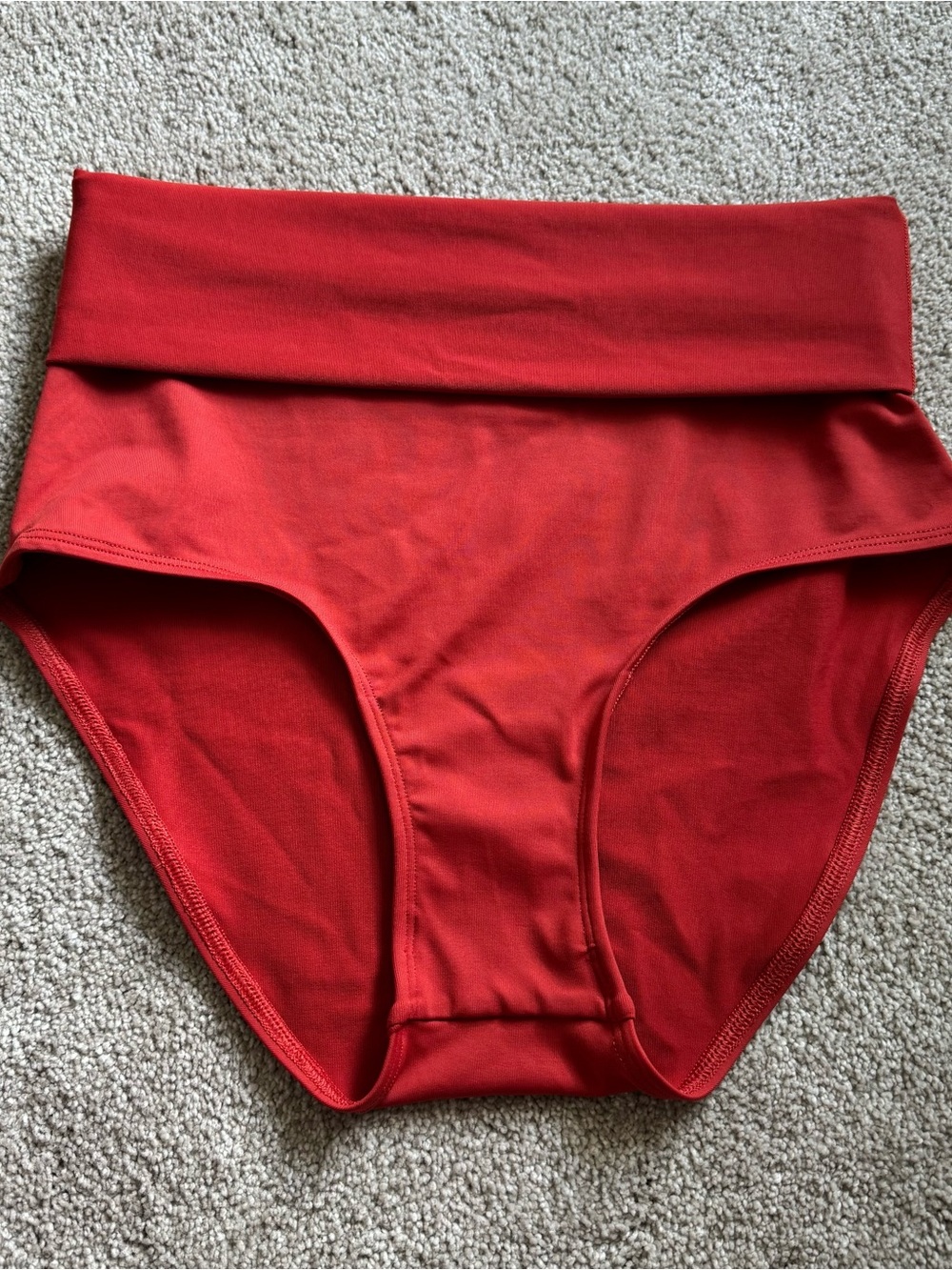 NWOT SKIMS Terra convertible high waist swim bottom one piece terra size medium - Picture 9 of 12